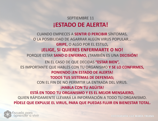 ¡Estado de alerta!